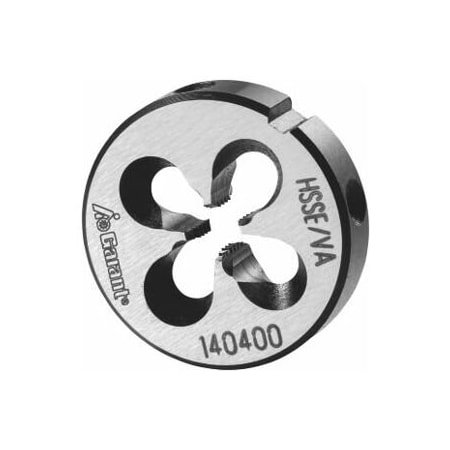 Garant M4.5X0.75 HSS-E Round Die, for High Tensile Steels, Closed/Pre-Slit Form 140400 M4,5